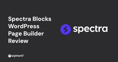 Spectra Blocks WordPress Page Builder Review